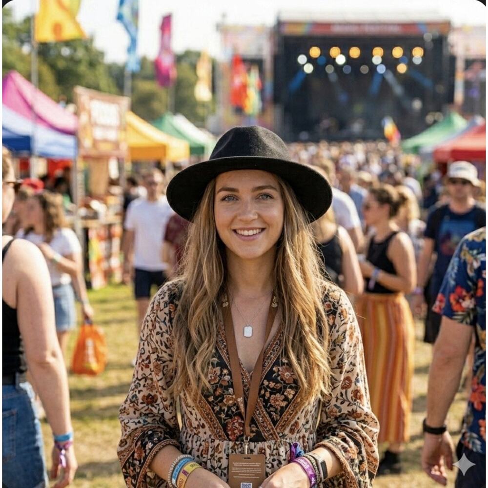 Target Black Wool Bolero Hat Stiff Flat Brim Telescope Crown Fedora Boho Gauche